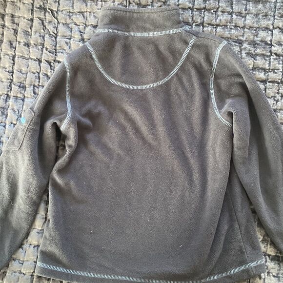Black Dog fleece quarter zip pull-over, x-small - Picture 4 of 6